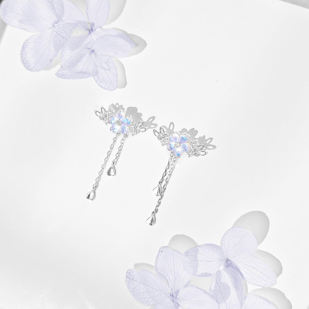 Sterling Silver Light Luxury And Small Design High Grade Earrings - Trendha