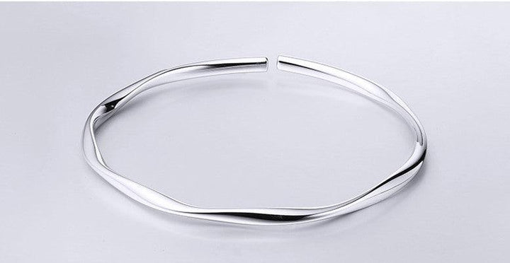 Sterling Silver Mobius Ring Bracelet Fashionable And High Level - Trendha