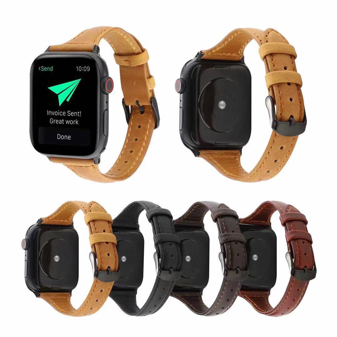 Suitable For Watch Strap Leather Thin Buckle - Trendha
