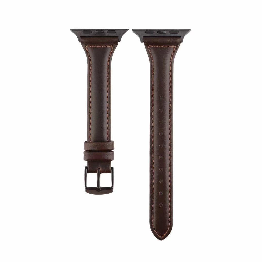 Suitable For Watch Strap Leather Thin Buckle - Trendha