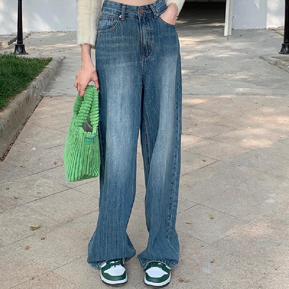 Summer Loose Straight Floor Trousers - Trendha