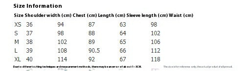 Size and product reference for Solid Color Simple Round-neck Long-sleeved Dress