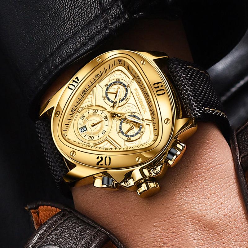 Triangular Snake Head Multi-functional Chronometer - Trendha