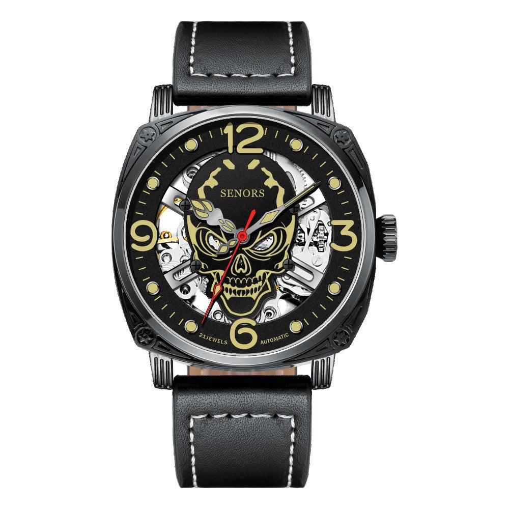 Upgraded Super Luminous Skull Mechanical Watch - Trendha