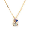 Color: Blue spinel necklace