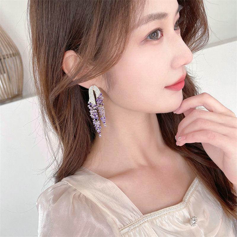 Vintage Court Clothes Exaggerated Earrings - Trendha