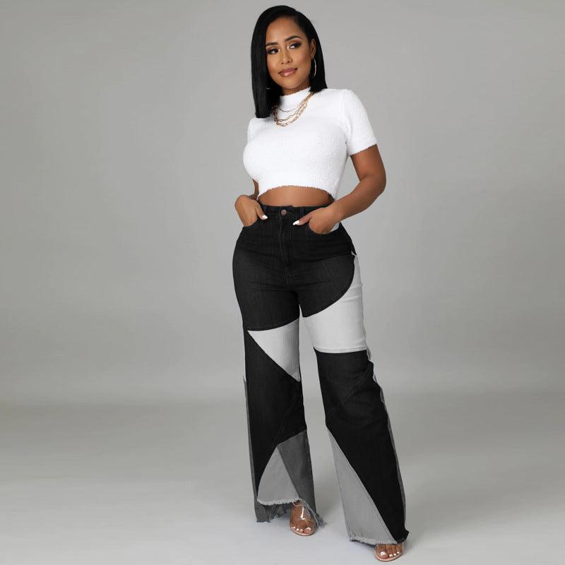 Washed Stitching Women&