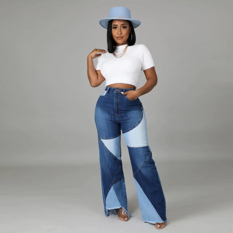 Washed Stitching Women&
