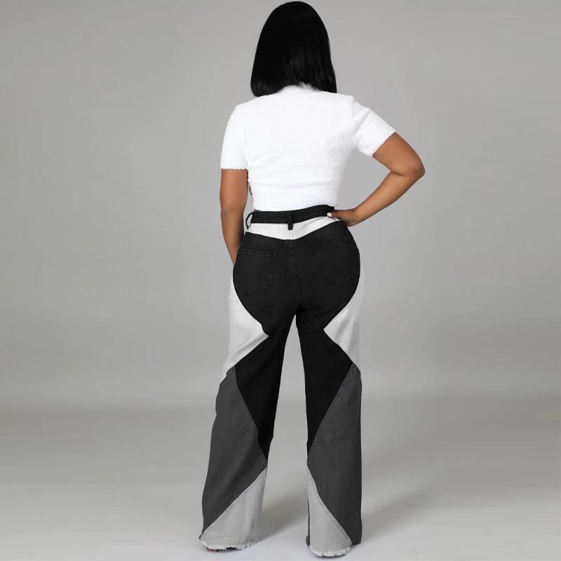 Washed Stitching Women&