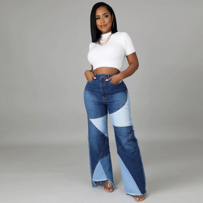 Washed Stitching Women&