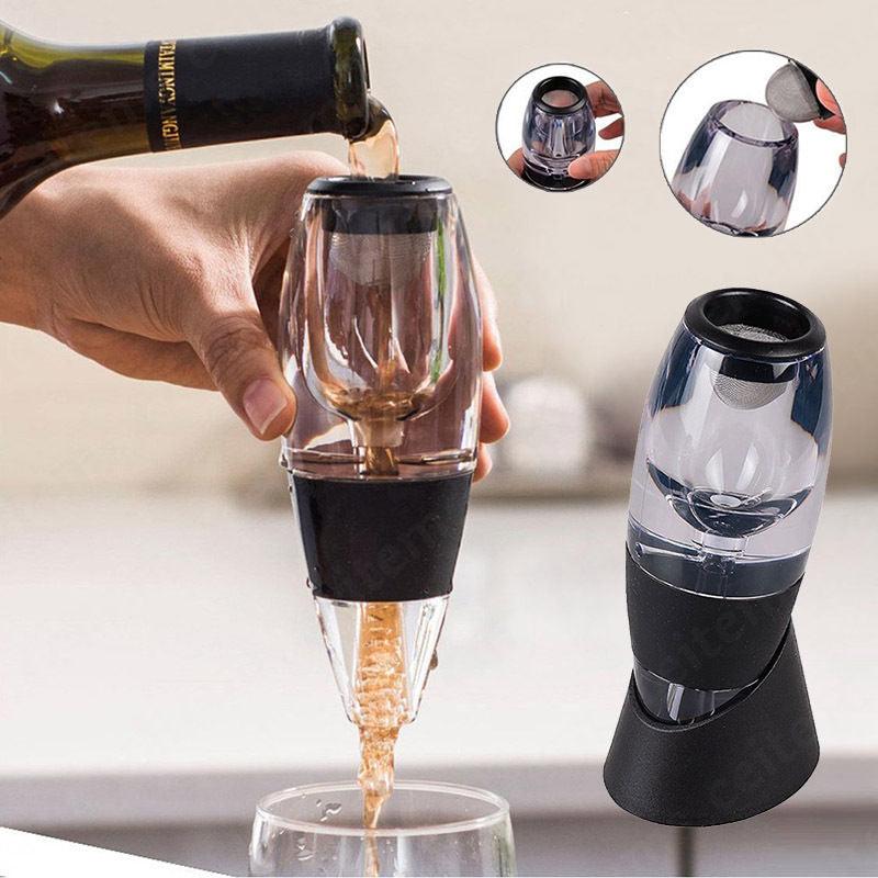Wine Aerator Portable Red White Wine Fast Decanter Filter Family Party Whisky Decanter Flavour Enhancer Bar Tools Accessories - Trendha