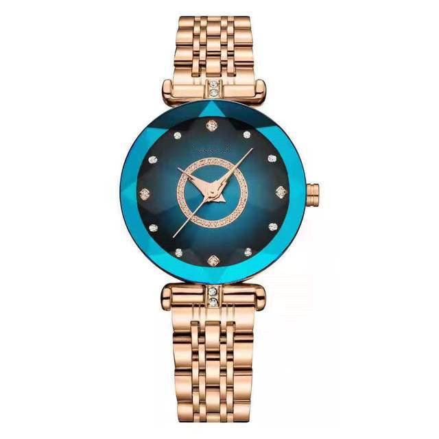 Women's Crystal Simple Steel Band Watch - Trendha