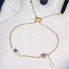 Color: Blue crystal gold