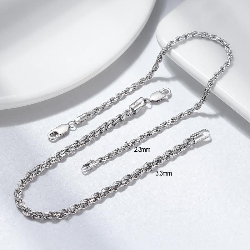 Women's Fashion Braided Twist Car Twist Rope Chain - Trendha