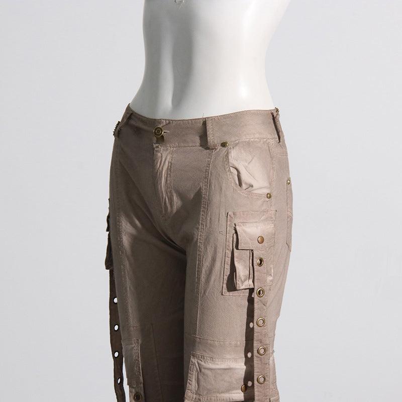 Women's Fashion Casual High Waist Flared Jeans - Trendha
