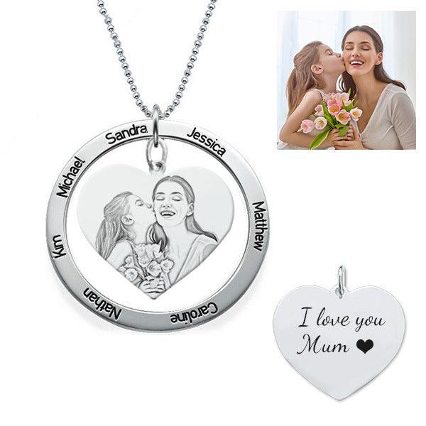 Women's Fashion Infinite Photo Necklace - Trendha