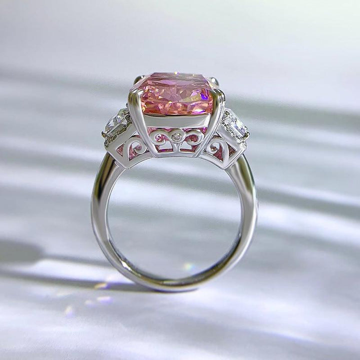 Women's High Carbon Diamond Ring - Trendha