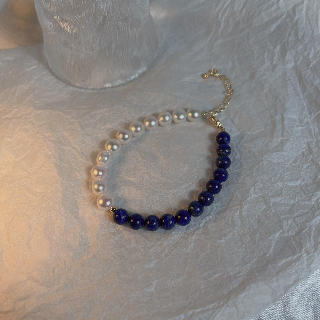 Women's Natural Crystal Pearl Bracelet - Trendha