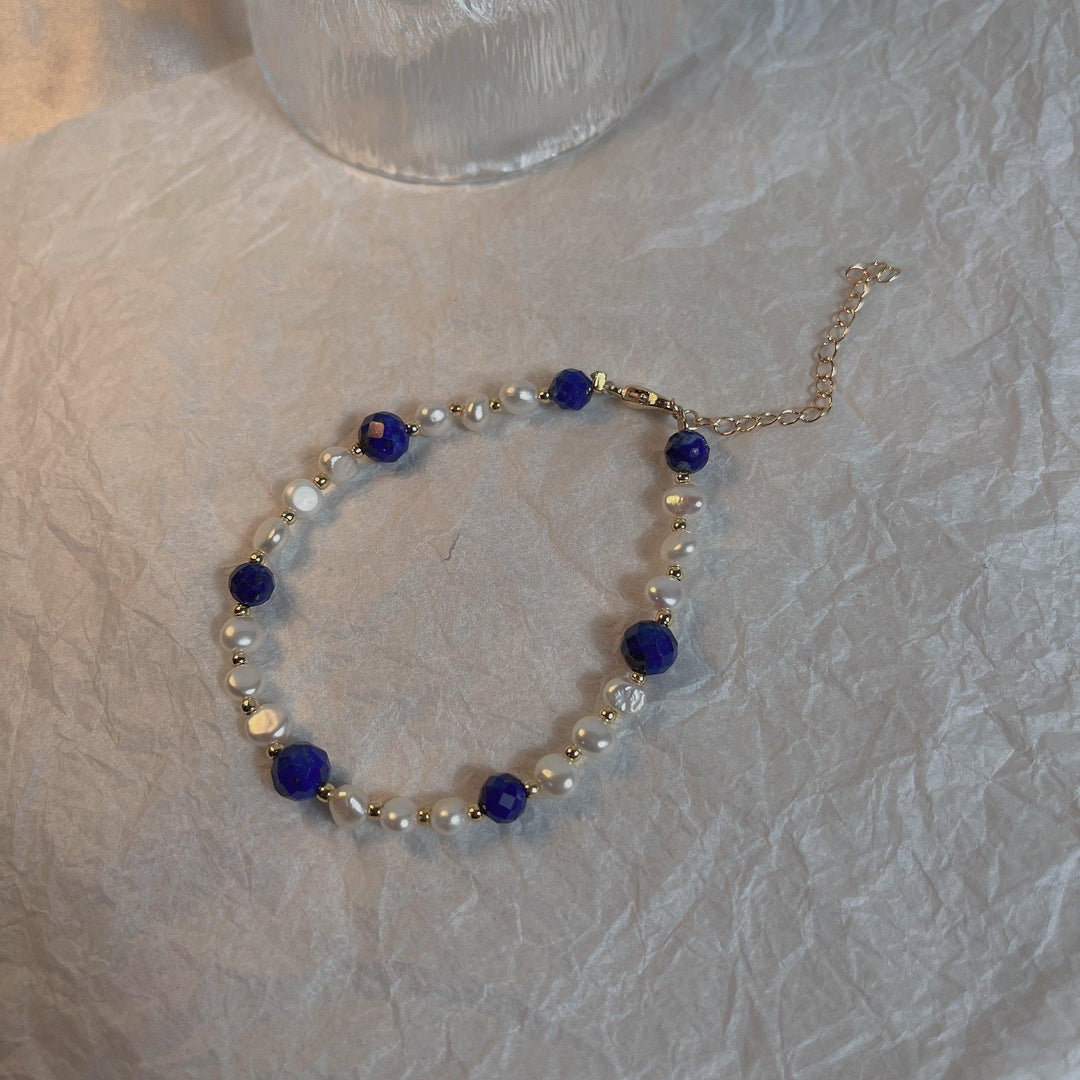 Women's Natural Crystal Pearl Bracelet - Trendha