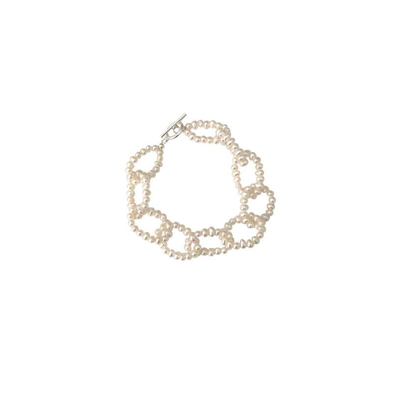 Women's Natural Freshwater Pearl Bracelet - Trendha