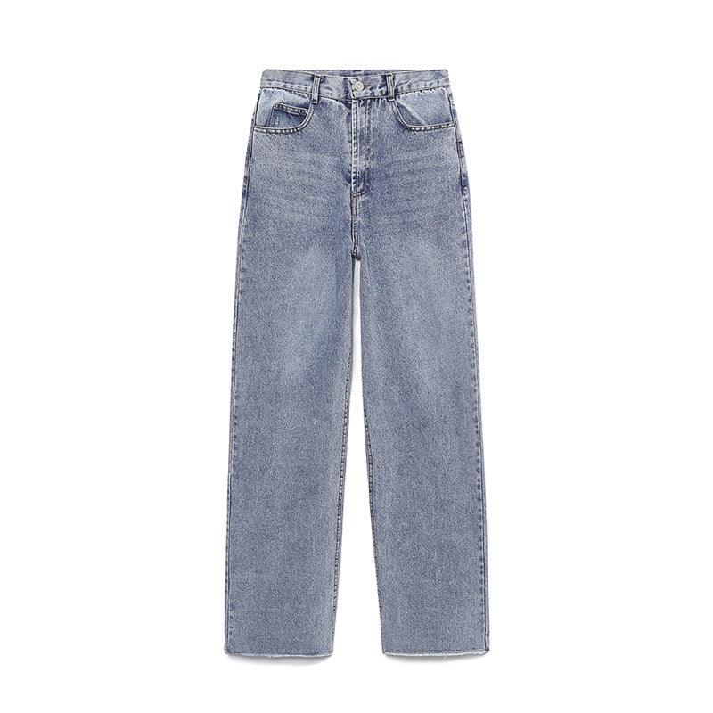 Women's New Fall Women's Clothing Wide-leg Jeans - Trendha
