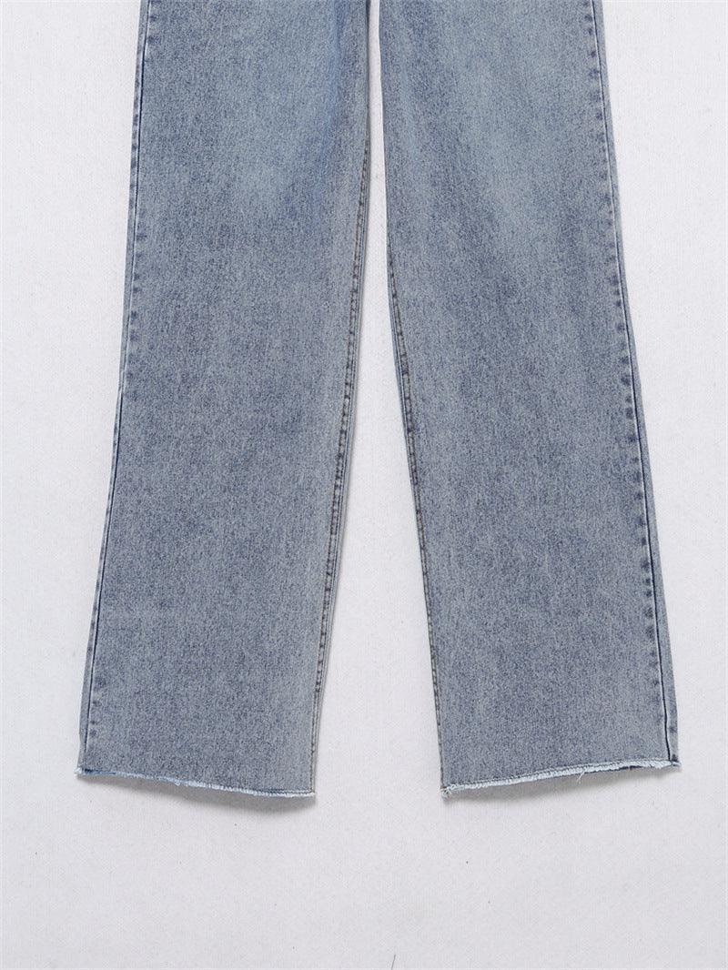 Women's New Fall Women's Clothing Wide-leg Jeans - Trendha