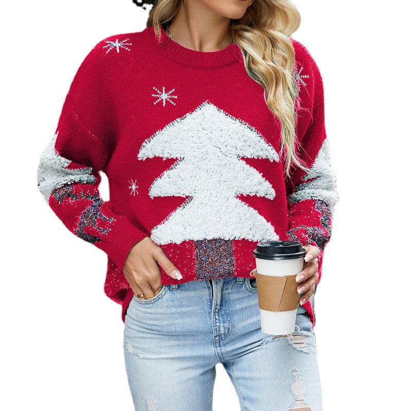 Women's Pullover Christmas Holiday Sweater - Trendha