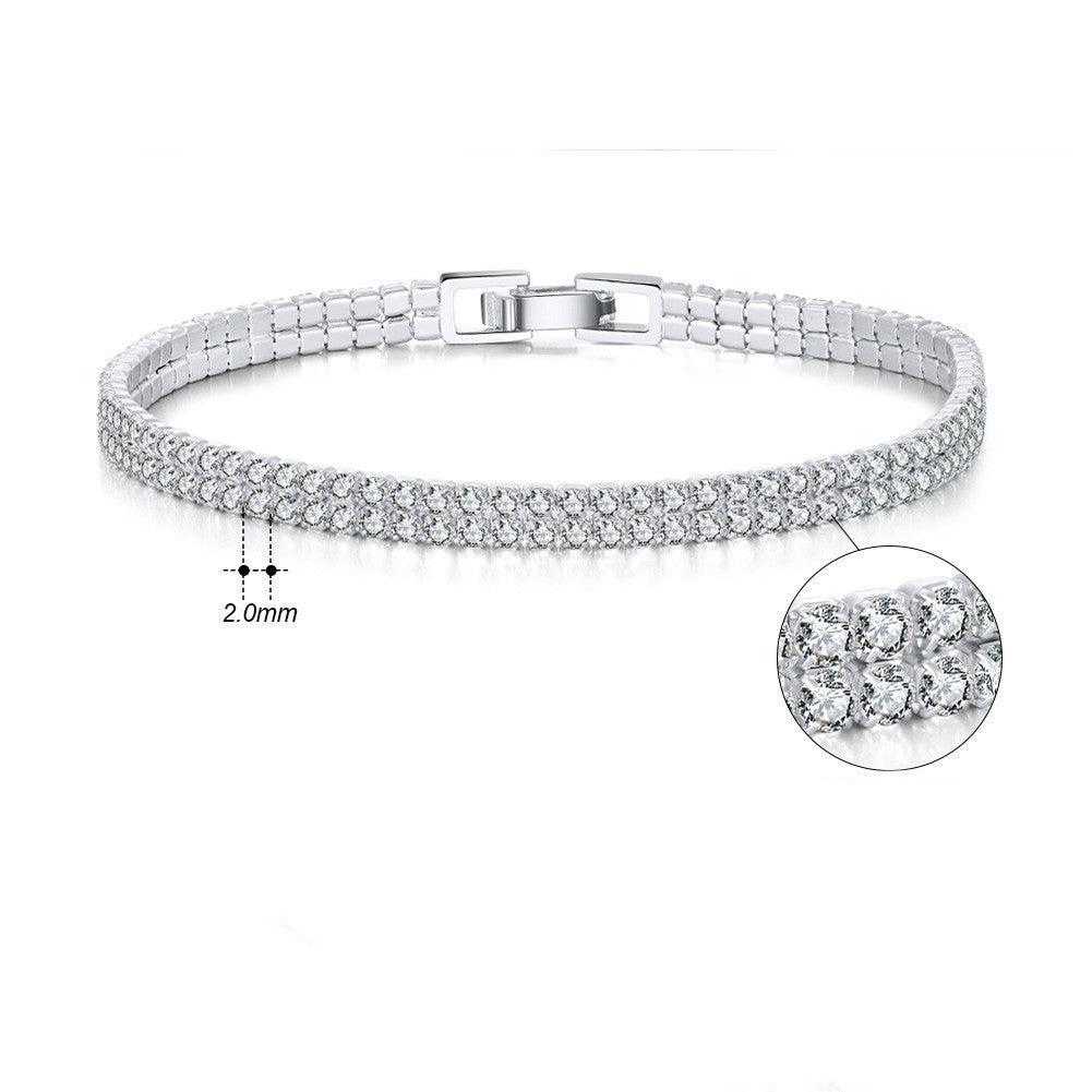 Women's Temperament Fashion Sterling Silver Bracelet - Trendha