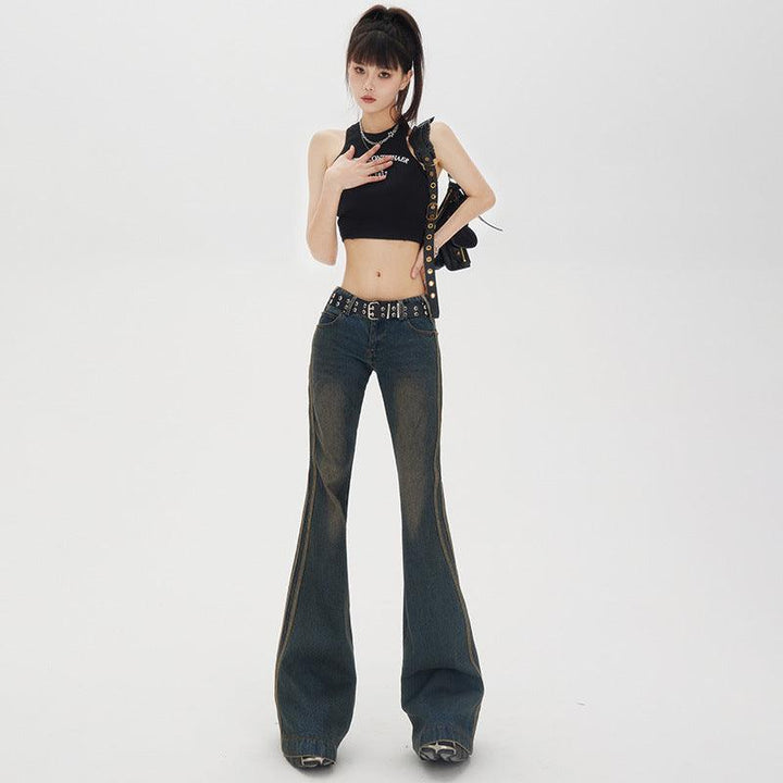 Women's Vintage Casual Sports Jeans - Trendha