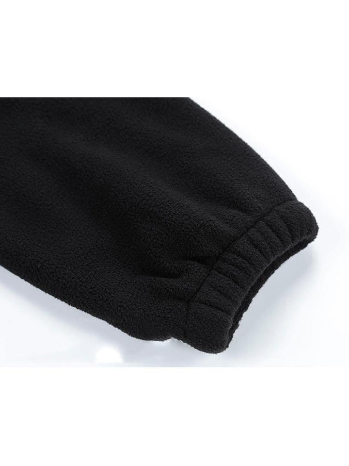 Men's New Sweater Plus Velvet Loose Large Size Cardigan Hooded Warm Fleece Jacket - Trendha