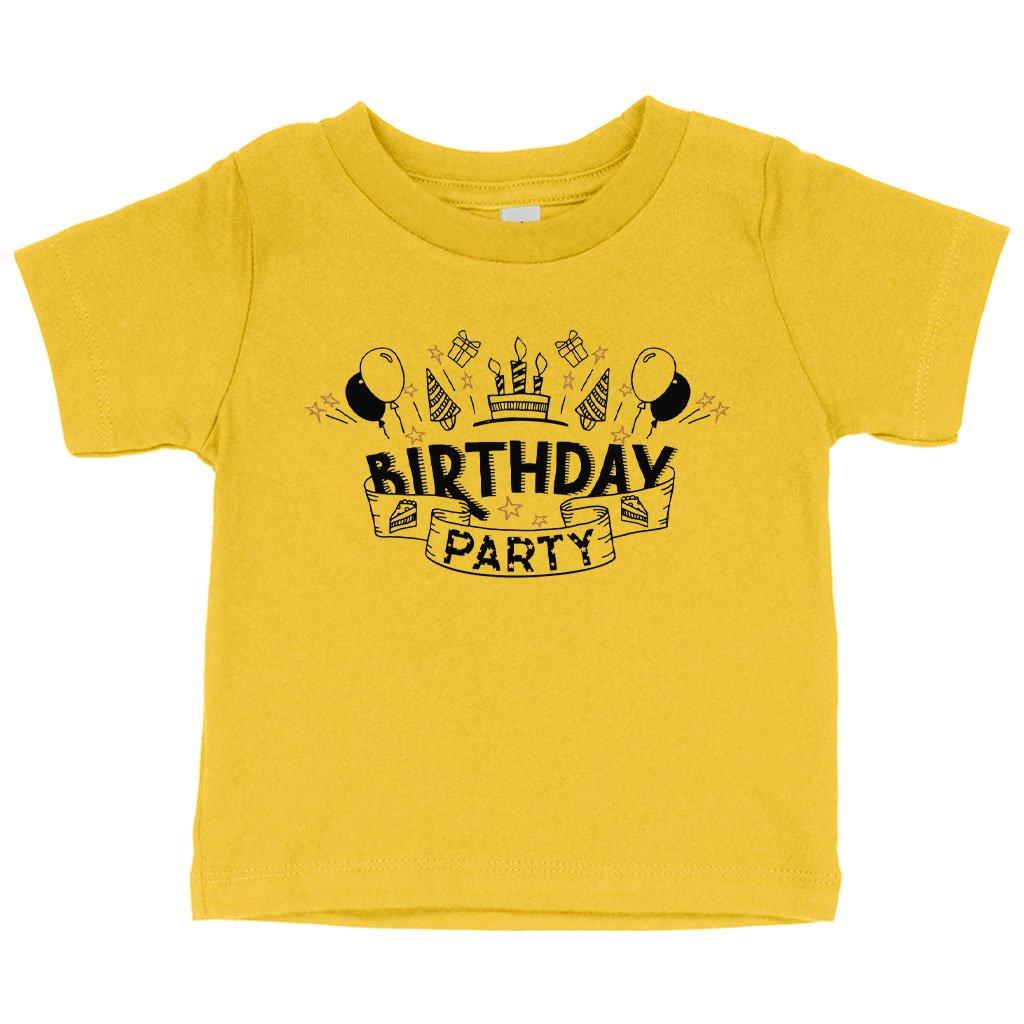 Baby Birthday Party T-Shirt - Birthday Celebration T-Shirts - Trendha