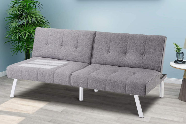 Sofa Bed Sofa Futon Convertible Futon Sofa Bed, Sofa Couch Adjustable Sleeper Sofa Recliner Couch Loveseat Living Room Furniture, Convertible Sofa for Compact Living Space, Apartment, Dorm, Office - Trendha