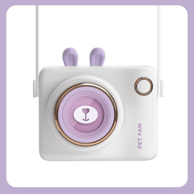 Cute Pet Hanging Neck Fan Cute Children's Cartoon - Trendha