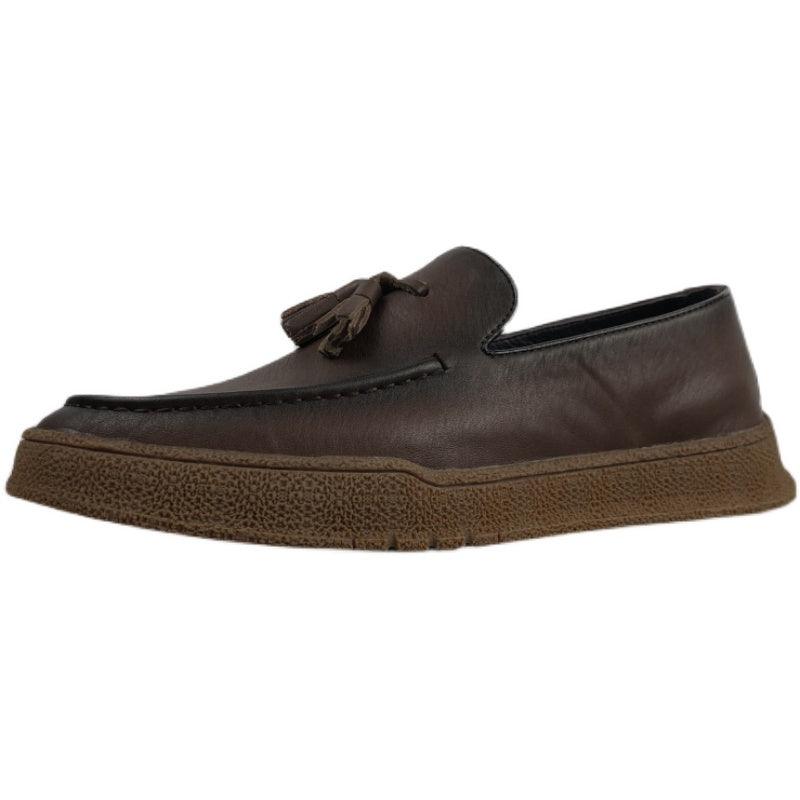 Fashion Trendy Shoes Soft Sole Comfortable And Breathable Top Layer Cowhide - Trendha