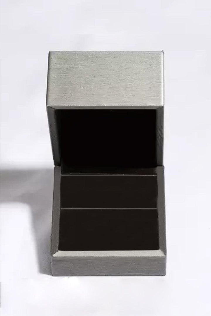2 Carat Moissanite Platinum-Plated Ring - Trendha