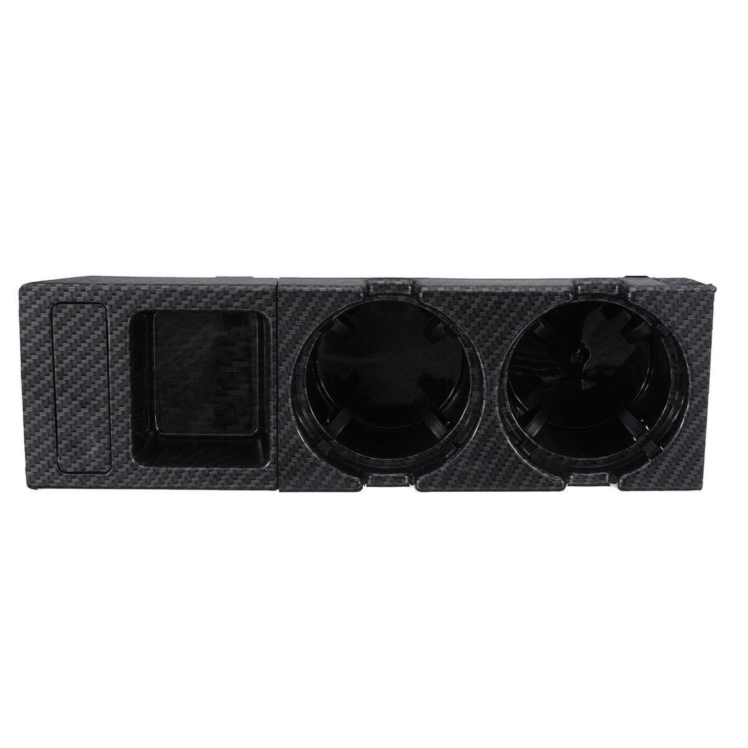 Front Center Console Drink Cup Holder Box Carbon Fiber For BMW 3 Series E46 1999-2006 - Trendha