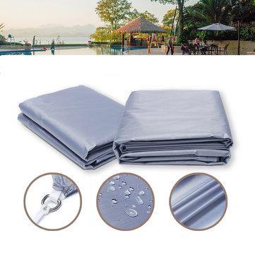 Square Waterproof Sun Shade Sail Garden Patio Awning Canopy Sunscreen UV Block Outdoor Camping - Trendha