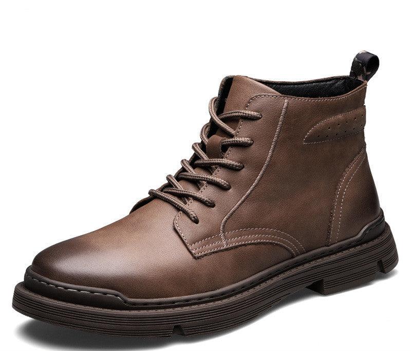 Winter Wolf Men's Boots, British Casual Boots, Men's Trendy Desert Boots - Trendha