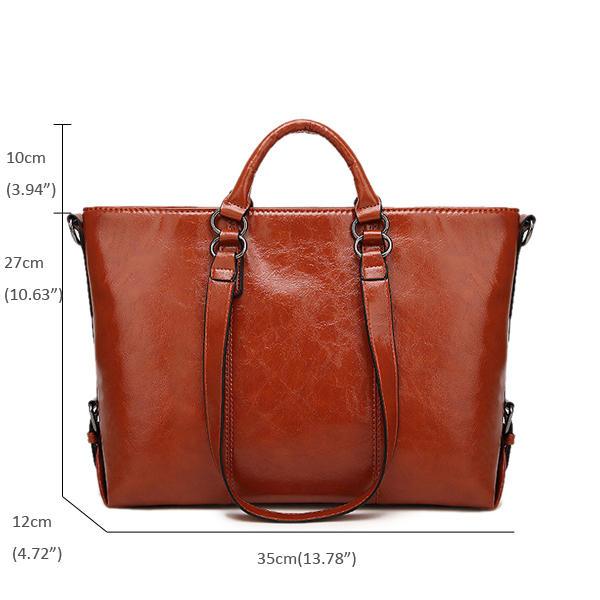 Women Fashion Minimalist Handbag Leisure Business Shoulder Bag Tote Bag - Trendha