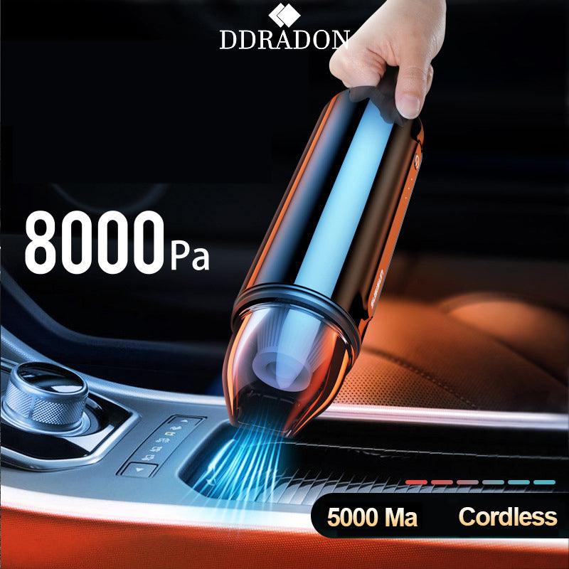 Car Vacuum Cleaner Wireless Rechargeable High-power Powerful Small Mini Portable - Trendha