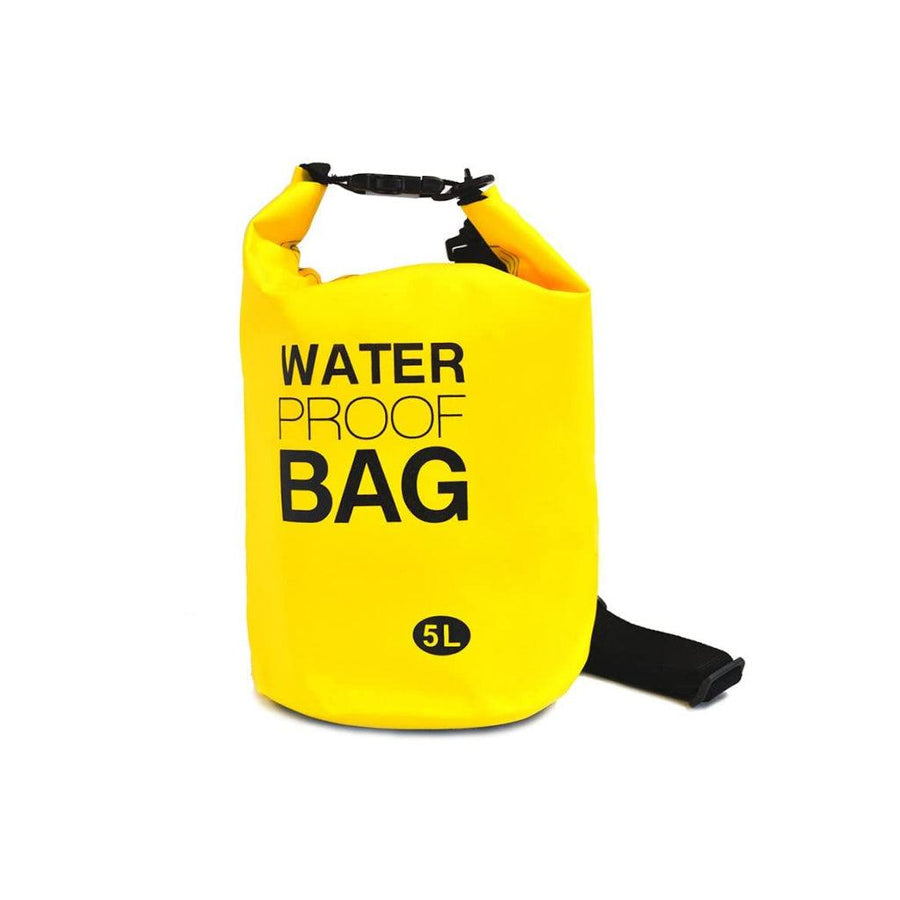 Yellow Waterproof Bag - Trendha