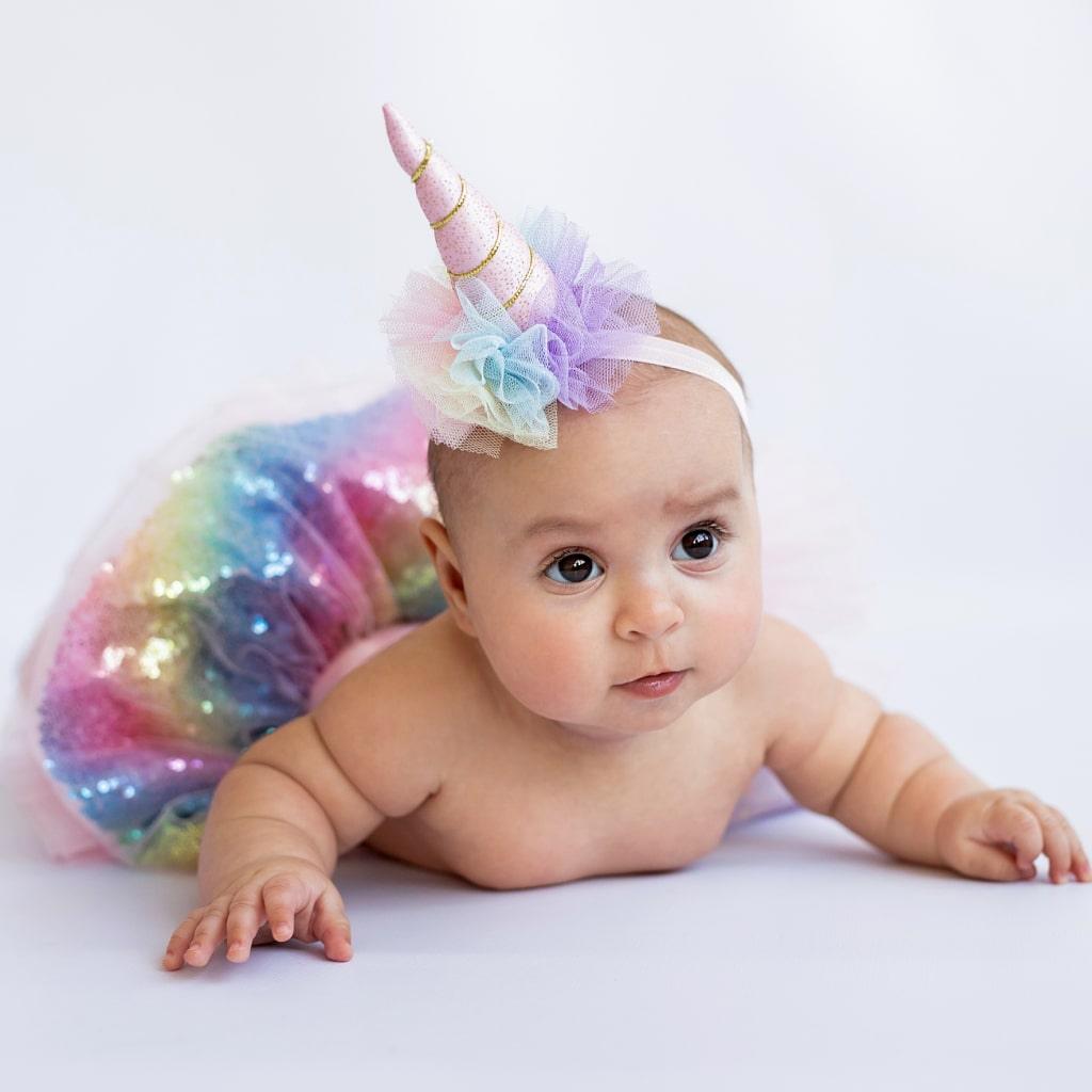 Tutu Skirt Unicorn Newborn Baby Girl Tutu Set - Trendha