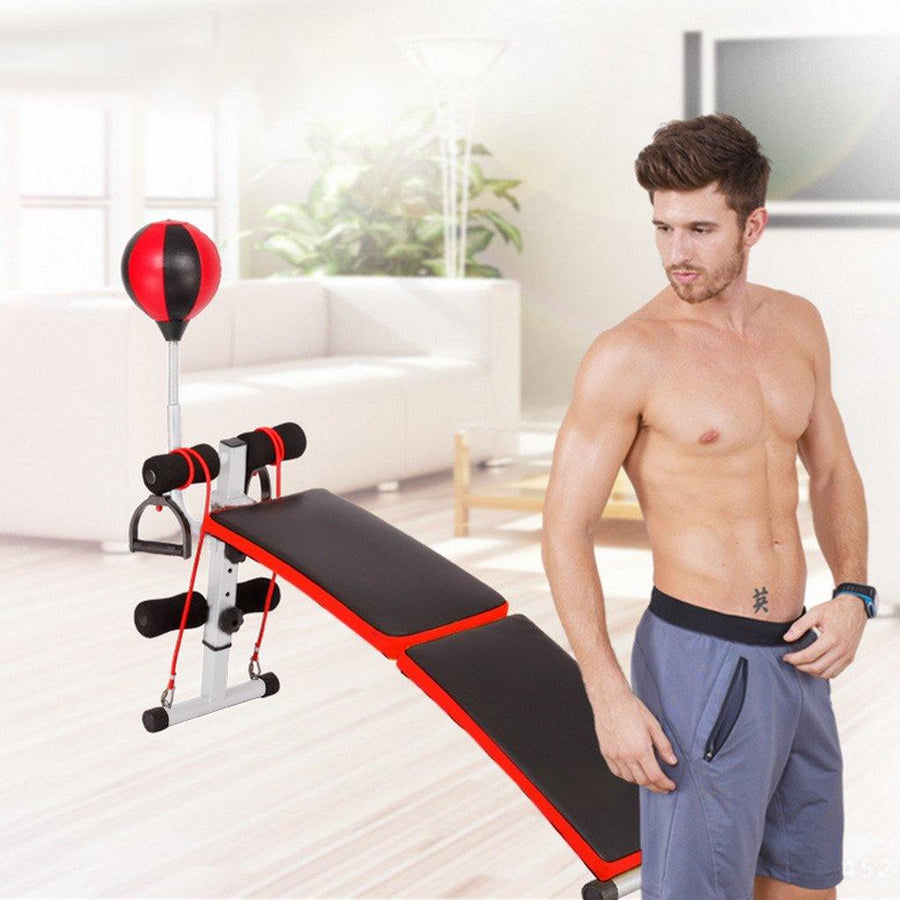 Adjustable Foldable Utility Bench Weightlifting And Strength Training Sit Up Ben - Trendha