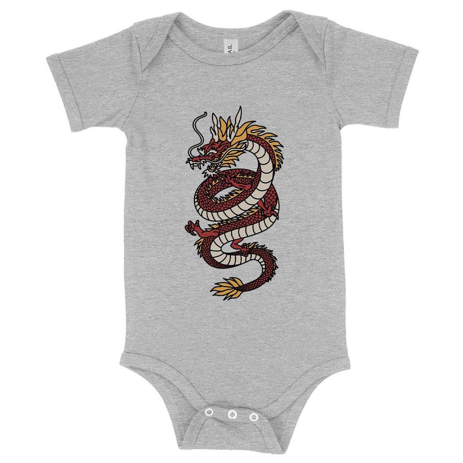 Baby Chinese Dragon Onesie - Dragon Onesie Design - Trendha