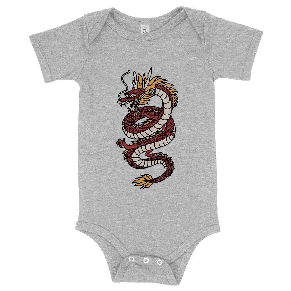 Baby Chinese Dragon Onesie - Dragon Onesie Design - Trendha