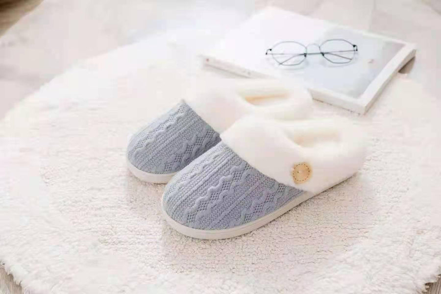 Slippers Confinement Shoes, Cotton Slippers European Size Wool Slippers - Trendha