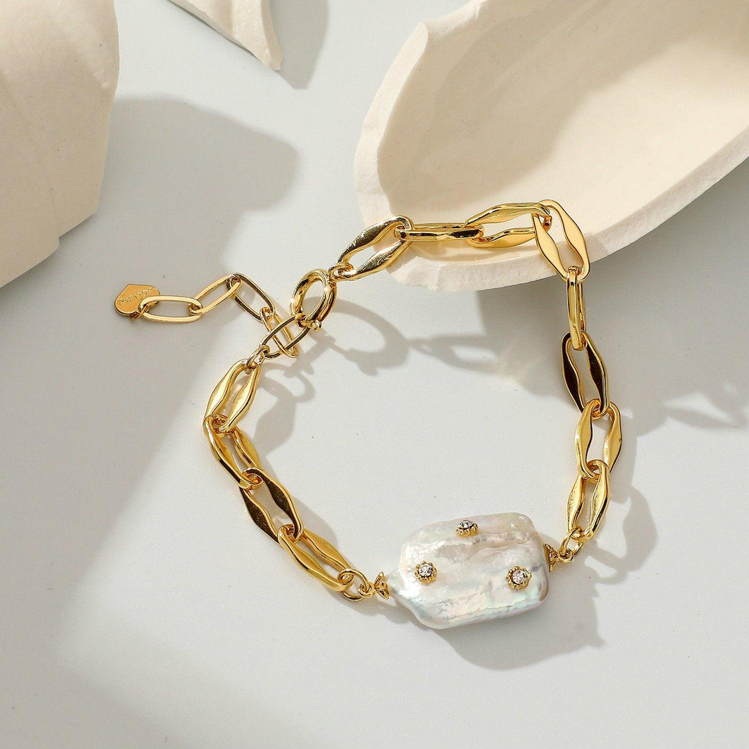 Gold Plated Bracelet - Trendha