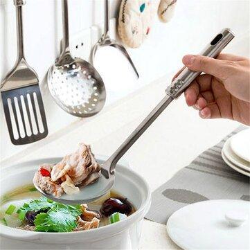 5Pcs Stainless Steel Cooking Set Spoon Colander Shovel Kitchen Cooking Tools - Trendha