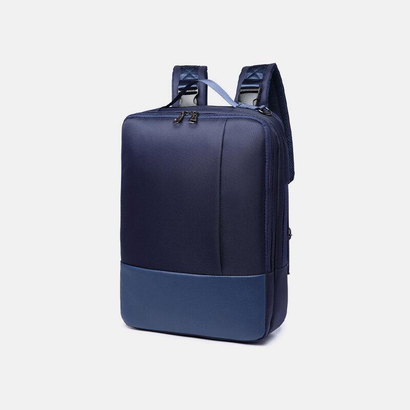 Men Multi-carry Waterproof Convertible 15.6 Inch Laptop Bag Crossbody Bag Shoulder Bag Handbag Backpack - Trendha