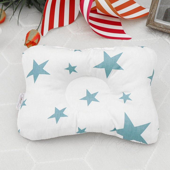 Breathable Cotton Newborn Baby Head Shaping Pillow - Trendha